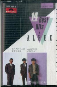 F00024791/カセット/アルフィー「14 BEST HITS（香港記念版）」