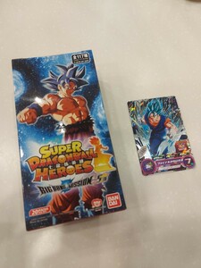 香港限定 カードダス ドラゴンボールヒーローズ Bigbang Mission 5弾 未開封BOX + スペシャルカード