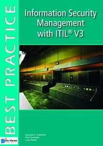 [A12236062]Information Security Management with ITIL? V3 (Best Practice Ser