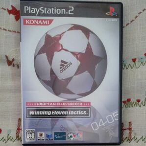 PS2 名作 ヨーロピアンクラブサッカー ウイニングイレブンタクティクス KONAMI 観戦プレイ 監督