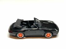 Euromodell Porsche 911 (993) Carrera ポルシェ カレラ カブリオレ ブラック 1/87_画像3