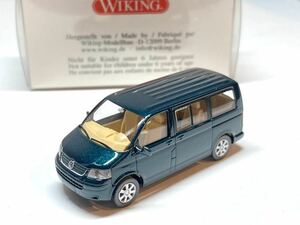 Wiking VW T5 multivan フォルクスワーゲン マルチバン カラベル グリーン 1/87