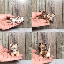 赤ちゃんトラのお散歩＊一体のみ 羊毛フェルト ハンドメイド ミニチュア ドール ハウス ブライス ペット 動物園　虎 _画像5