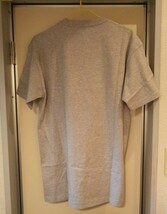 00s 消滅ブランド POLO JEANS CO. RALPH LAUREN ポロジーンズ Tシャツ 半袖 グレー ロゴマーク 前プリント M・身幅約50cm※未使用/品タグ付_画像2