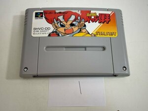 任天堂　SFC　スーパーファミコン　ソフトのみ　 接点洗浄済 炎の闘球児 ドッジ弾平 SAKA1