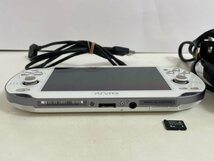 動作確認済　詳細は説明欄に記載　SONY　PSVITA　ホワイト　本体　8GBメモリーカード　充電ケーブル付　PCH 1000　_画像4