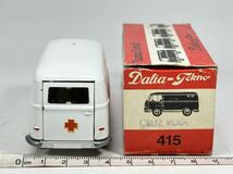 (s422) Dalia Tekno 415 CRUZ ROJA Taunus Transit Ford ダリア テクノ フォード ミニカー 当時物 希少_画像3