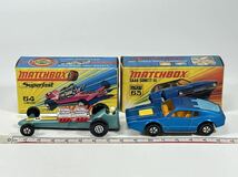 (s591) MATCHBOX 4点セット No.64/65/6/41 superfast ミニカー 当時物 _画像4