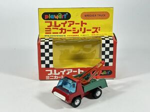 (s595) プレイアートミニカーシリーズ B-34 レッカー車 ミニカー 当時物