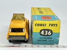 (s622) CORGI TOYS 436 CITROEN SAFARI ID19 コーギー ミニカー シトロエン サファリ 当時物_画像3