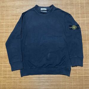 00s 09aw STONE ISLAND ストーンアイランド ガーメントダイ ストレッチ スウェット シャツ トレーナー M 2009 アーカイブ 