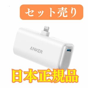 【人気商品】２個セット　Anker Nano Power Bank 12W モバイルバッテリー 　アンカー