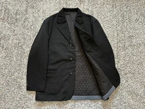 COMME des GARCONS HOMME コムデギャルソン 裏キルティング テーラードジャケット M ☆ 80s 90s plus shirt ワイズ アーカイブ ビンテージ