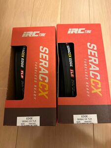 IRC シラクCX EDGE TLR 700*32C 2本セット　　　　新品未使用品