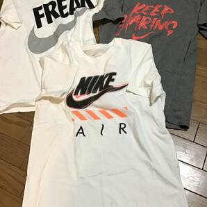 美品【NIKE/ナイキ】まとめ売り半袖Tシャツ３枚組/S★ホワイト、グレー★メンズ★USEDの画像1