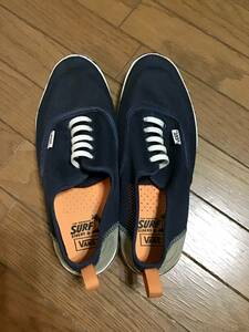 【VANS/バンズ】メッシュスニーカー/9★27cmくらい★ネイビー★メンズ★USED