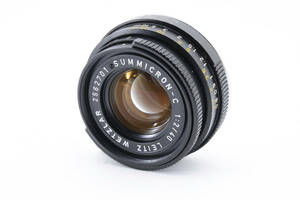 ★☆ LEITZ WETZLAR ライカ SUMMICRON-C ズミクロン 40mm F2 Mマウント 単焦点レンズ ★☆