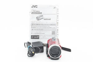 ★☆ 極上品！ JVC GZ-HM33-R レッド ビデオカメラ ★☆