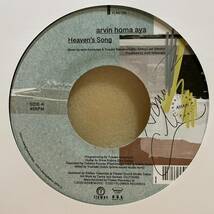 【新品未使用】Heaven's Song / arvin homa aya / 7インチ_画像2