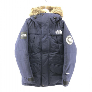 【中古】THE NORTH FACE ANTARCTICA PARKA M ND92032 ネイビー ※袖口汚れ　ザノースフェイス[240024448505]