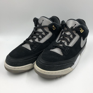 【中古】NIKE AIR JORDAN3 ティンカーブラック サイズ26cm CK4348-007 ナイキ ジョーダン セメントグレー[240024449388]