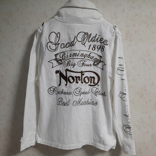NORTON　ノートン　薄ジャケット　フードシャツ　イングランド
