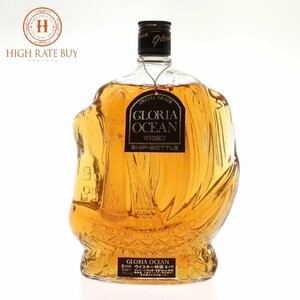 1円スタート 未開栓 三楽オーシャン GLORIA OCEAN グロリア オーシャン WHISKEY ウイスキー シップボトル SHIP 船 760ml 43%