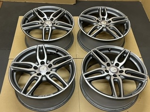 中古ホイール４本セット() メルセデスAMG 5ツインスポークデザイン メルセデスベンツ CLA W117純正 Aクラス W176 Bクラス W245 W246 