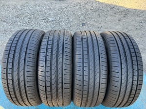 中古タイヤ４本セット　PIRELLI 225/55/16 2022年製) ほぼ新品タイヤ RUNFLAT 