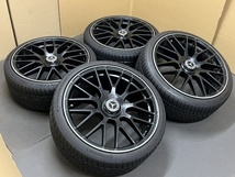 ホイール付タイヤ４本セット メルセデスベンツ AMGタイプ BBSタイプ 19×8.5JJ+45 PCD112 235/35/19 コンチネンタル 極美品タイヤ_画像9