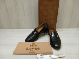 ドレスシューズ Berwick1707/バーウィック1707/ビットローファーコーティングレザー/5178ROSGBK/ブラック系/サイズ42