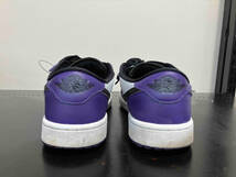 Nike Air Jordan 1 Low Golf 'Court Purple' ナイキ エアジョーダン1 ロー ゴルフ 'コートパープル' 26cm DD9315-105 スニーカー シューズ_画像5