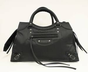 BALENCIAGA バレンシアガ ネオクラシックシティ ミディアム 638470 ナイロン ブラック 2WAYバッグ