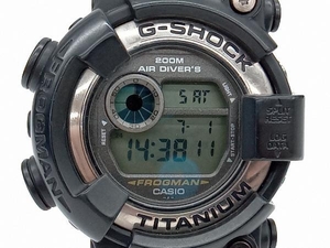 CASIO G-SHOCK FROGMAN カシオ Gショック フロッグマン DW-8200BM-1T 電池式 クォーツ エアダイバー 200M ブラック メンズ腕時計