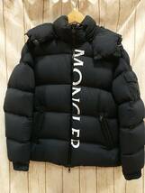 MONCLER モンクレール MAURES 2020年モデル ダウンジャケット ブラック サイズ2(M) メンズ インポート F20911B54410 マウレス_画像1