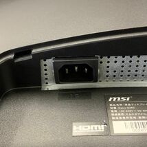 【ジャンク品】MSI Optix G24C GAMING MONITOR _画像4