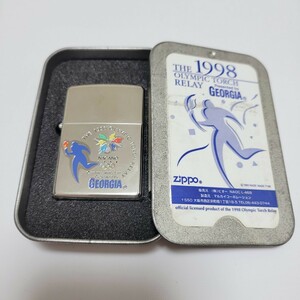 ZIPPO/ジッポー 1998年長野オリンピック ジョージア 懸賞品 97年製 /LPL