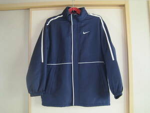 NIKE/ Nike / with cotton coat / short coat /S/ navy / coat / man and woman use / light weight 