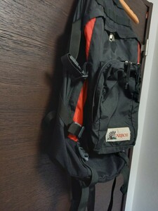 旧タグ USA製　90s　CARIBOU 94年製　ビンテージ　カリブー リュック　バックパック デイパック 旧ロゴ　アウトドア　ワーク　 登山　鞄