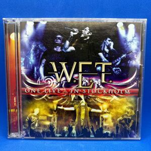 ★即決★ ウェット W.E.T.「ワン・ライブ - イン・ストックホルム ONE LIVE-IN STOCKHOLM」国内盤 2CD