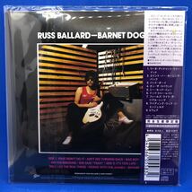 ★即決★ ラス・バラード RUSS BALLARD「バーネット・ドッグス BARNET DOGS」紙ジャケット仕様 完全生産限定盤 帯付き_画像2