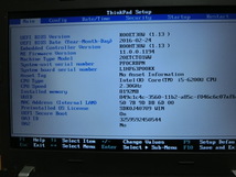【ジャンク】Lenovo ThinkPad E460 20ET-CT01WW HDDなし_画像3