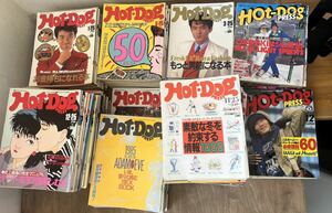 E3■Hot Dog PRESS ホットドッグプレス 創刊1979年-1988年 まとめ103冊 大量セット 講談社