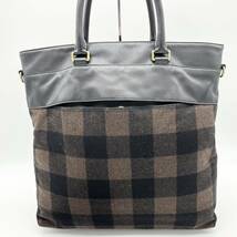 1円【極美品】COACH コーチ メンズ 2way レザー 本革 ビジネスバッグ ブリーフケース トートバッグ ショルダー 肩掛け A4/PC収納 黒 SV金具_画像5