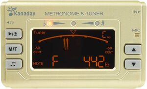 はじめてのメトロノーム 電子 チューナー 吹奏楽用 チューナーマイク付属 移調機能 乾電池付き
