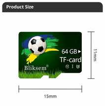 マイクロSDカード 64GB Bliksem サッカーボール_画像2