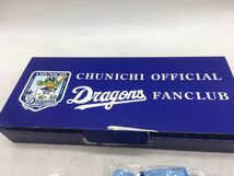 【1円スタート】中日ドラゴンズ ファンクラブ セット ユニフォーム ハンカチ 会員証ホルダー バッジ 保管品 Mizuno 未使用 DM0111L_画像6