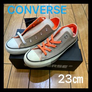 CONVERSE ALLSTAR 100 NEONACCENT OX コンバース　オールスター　ネオンアクセント　ベージュ