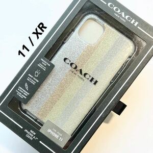 コーチ COACH iPhone 11 / XR ケース グリッターアメリカーナ