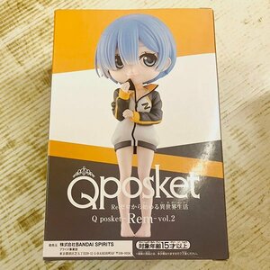 バンダイ☆Re:ゼロから始める異世界生活☆ Q Posket-Rem- Vol.2 キューポスケット レム A【未開封】 札幌発